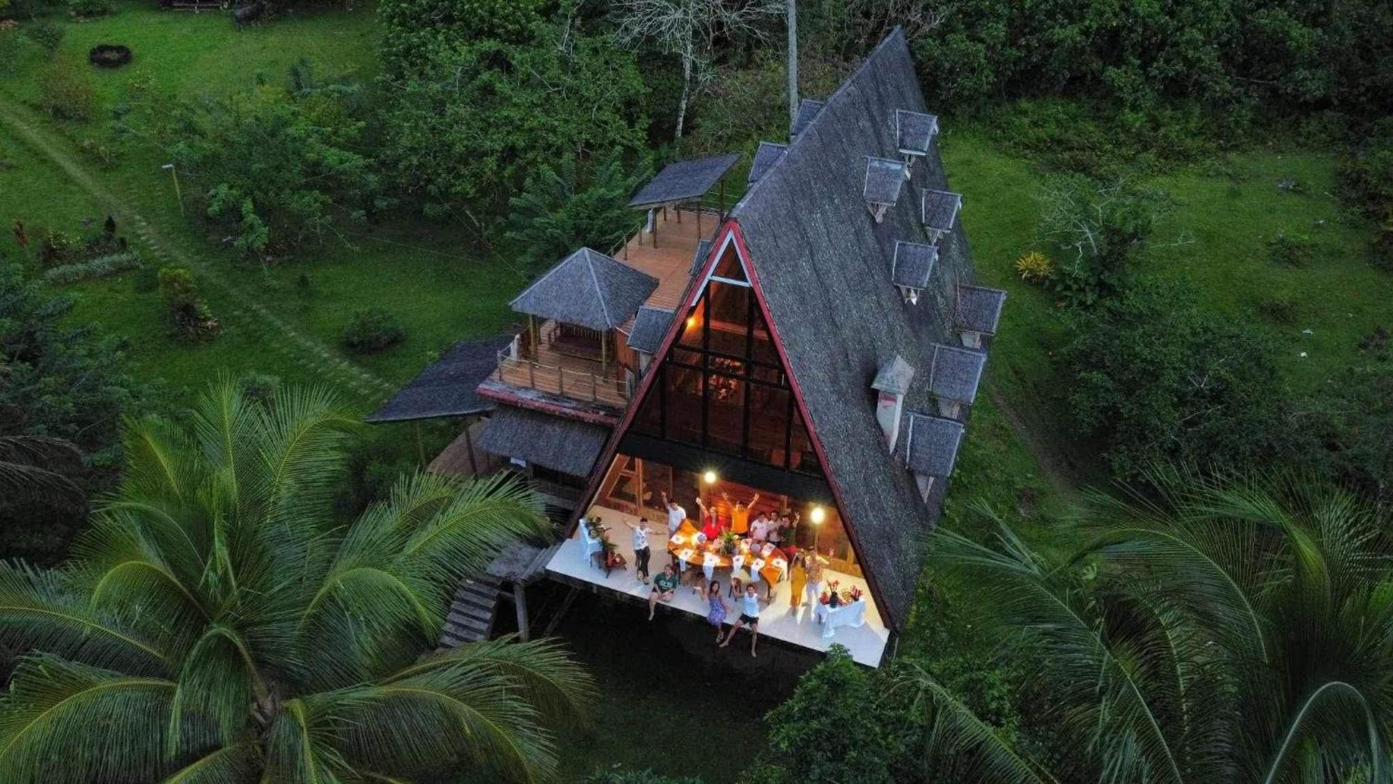 Camiguin Volcano Houses - A-Frame House Mambajao Εξωτερικό φωτογραφία